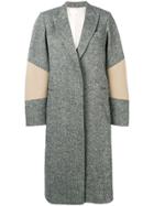 Victoria Beckham Patch Sleeve Tailored Coat - Black