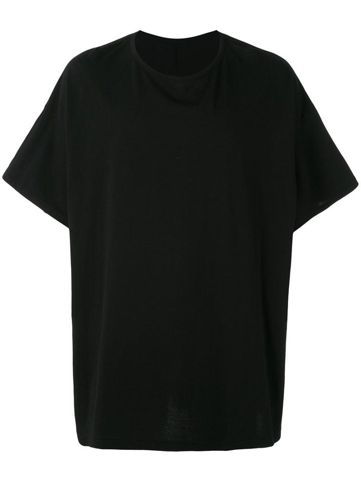 Yohji Yamamoto - Loose Fit T-shirt - Unisex - Cotton - 2, Black, Cotton