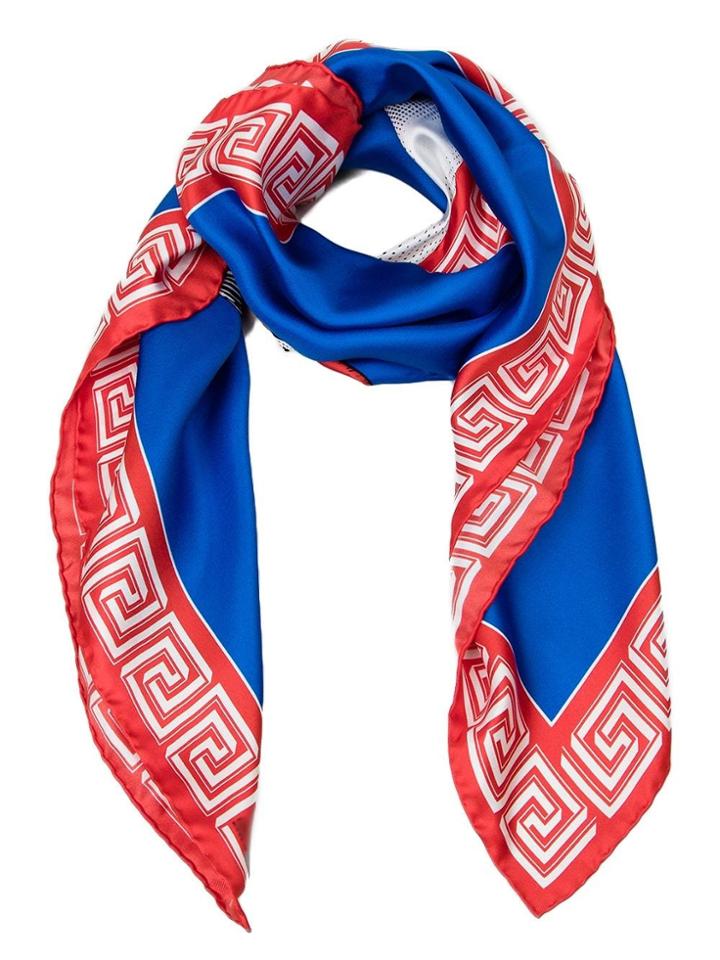 Fornasetti 'marianne' Scarf - Blue