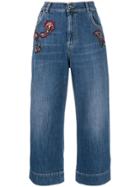 Pinko Brenda Cropped Jeans - Blue