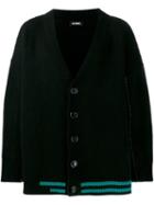Raf Simons Contrast Stripe Cardigan