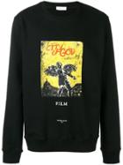 Ih Nom Uh Nit City Of God Print Sweatshirt - Black