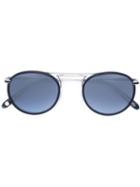 Garrett Leight Cordova Sunglasses, Adult Unisex, Blue, Plastic/metal Other/steel/leather