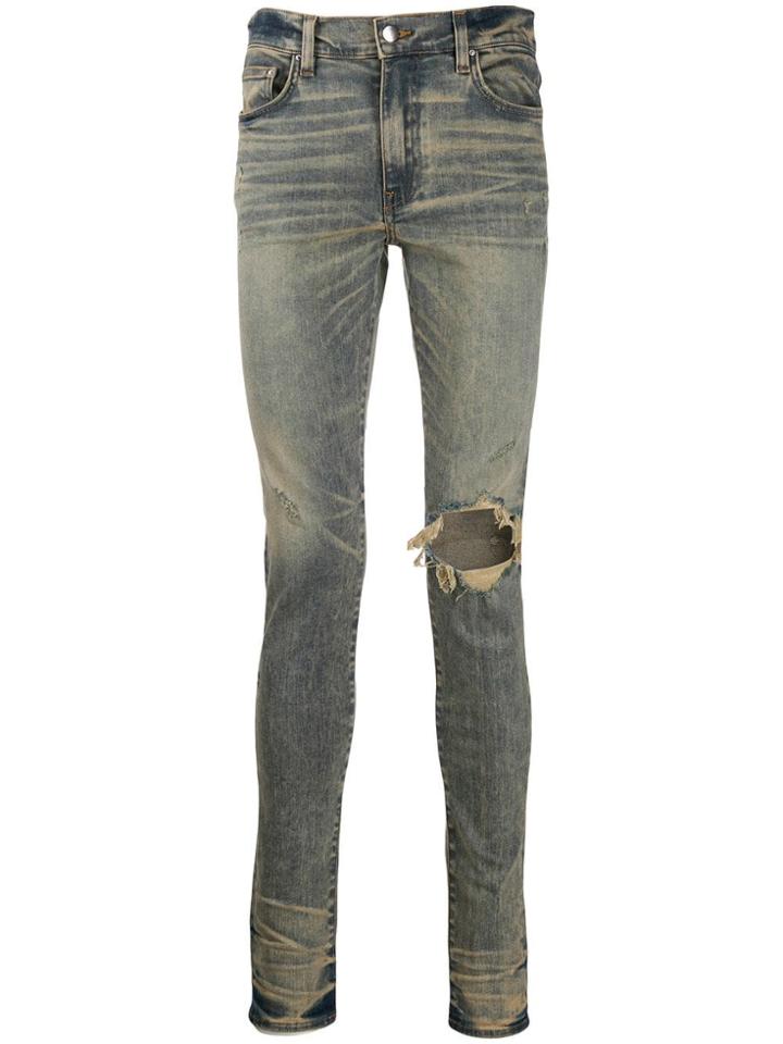 Amiri Skinny Fit Jeans - Blue