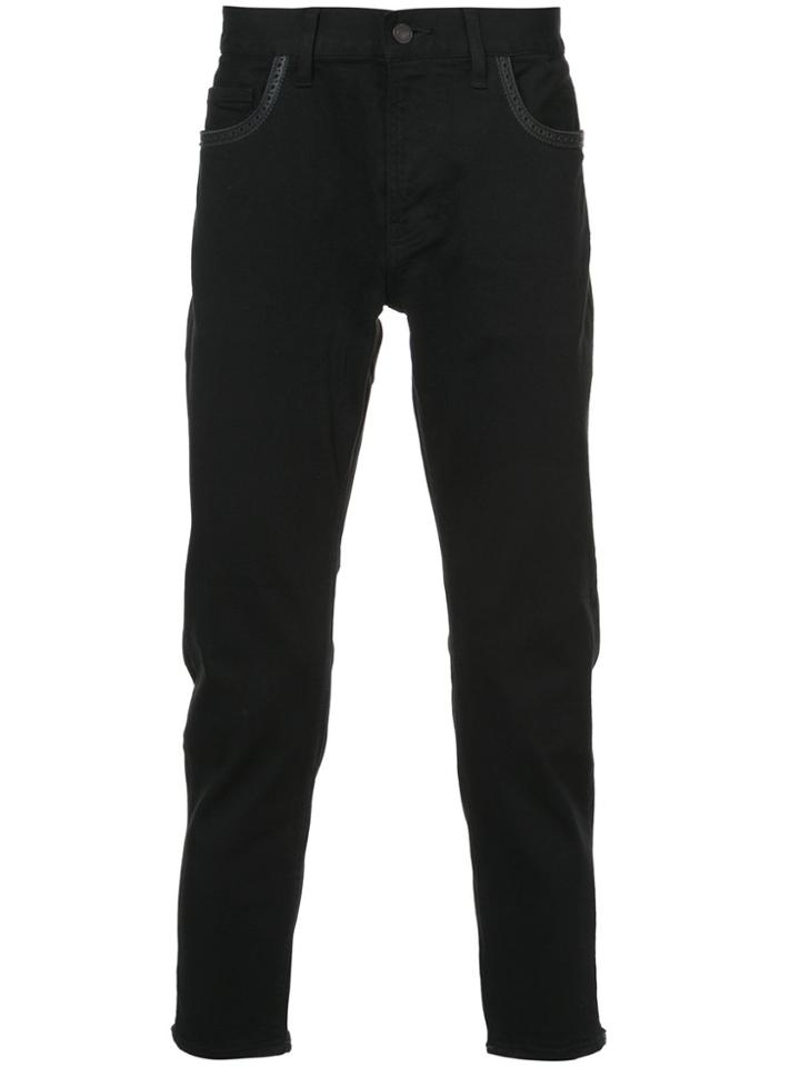 Undercover Slim-fit Jeans - Black