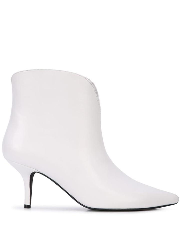 Anine Bing Annabelle Boots - White