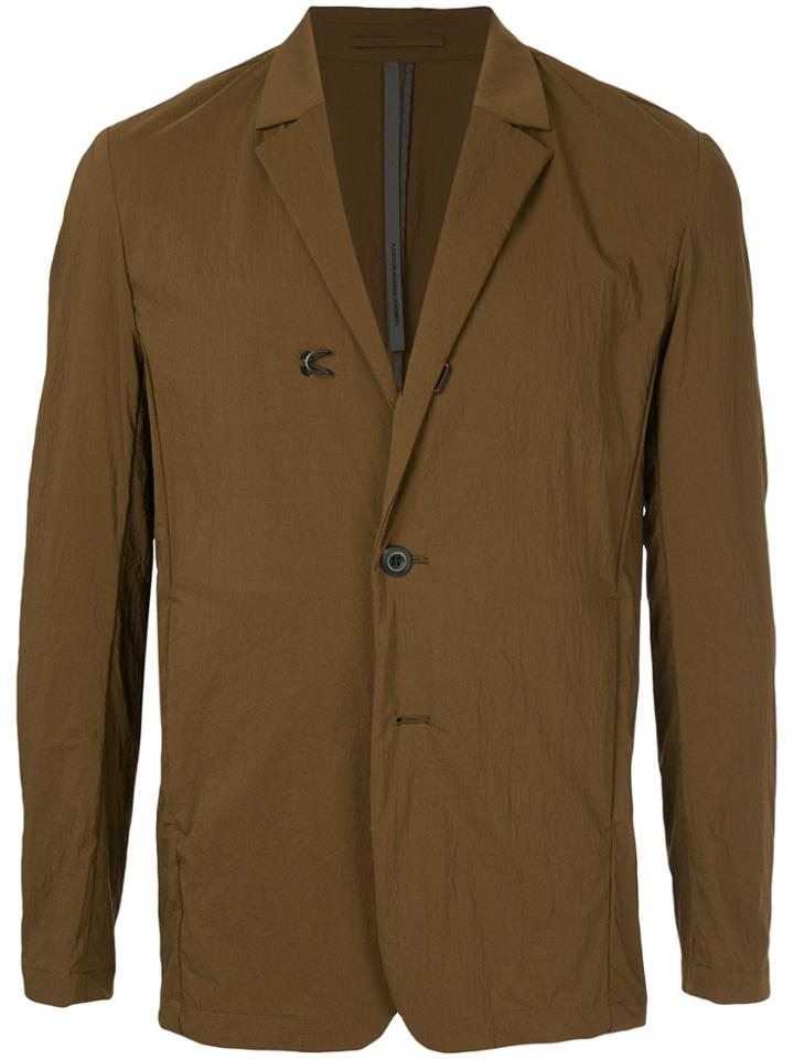 Kazuyuki Kumagai Classic Fitted Blazer - Brown