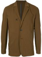 Kazuyuki Kumagai Classic Fitted Blazer - Brown