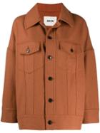 Zucca Cargo Jacket - Brown
