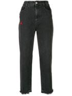 Stella Mccartney Star Embellished Jeans - Black