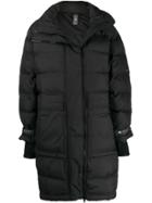 Adidas By Stella Mcmartney Athletics Long Padded Jacket - Black