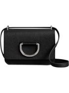 Burberry The Mini Leather D-ring Bag - Black