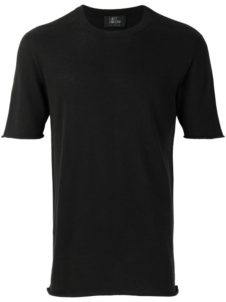 Lost & Found Ria Dunn Knitted T-shirt - Black
