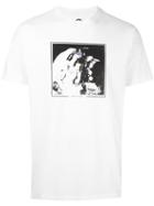 Roundel London 'old Picture' Print T-shirt, Men's, Size: Large, White, Cotton