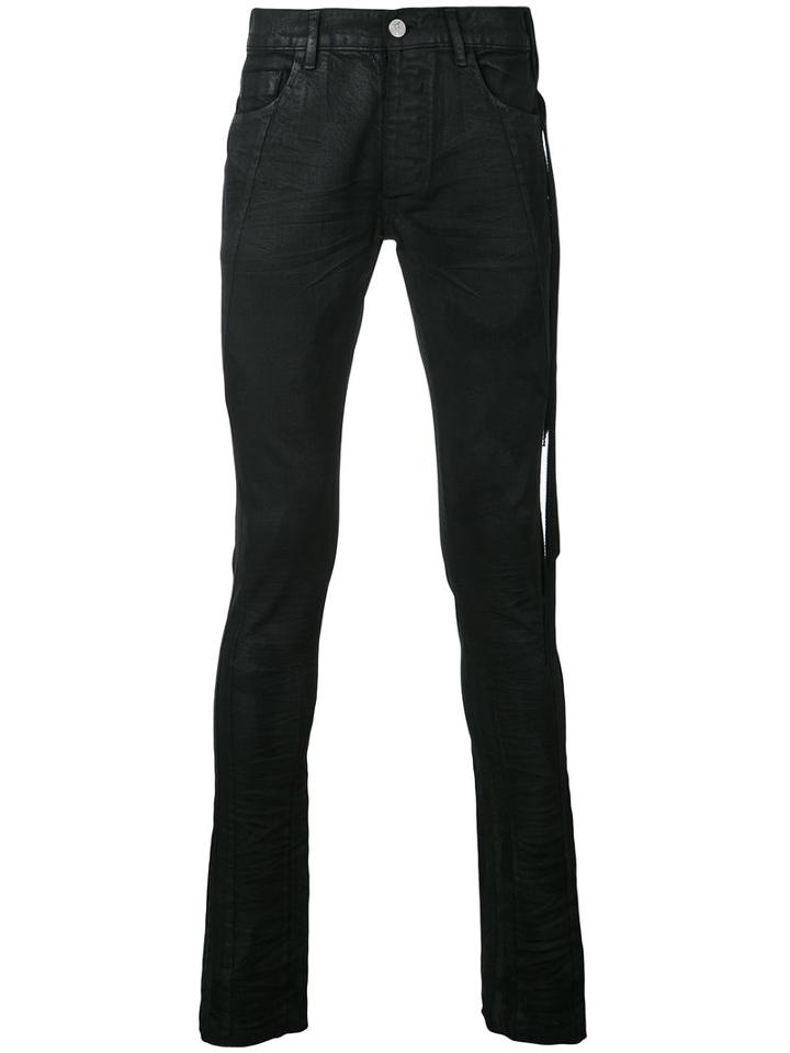 Fagassent - Super Skinny Jeans - Men - Cotton/polyurethane - 5, Black, Cotton/polyurethane