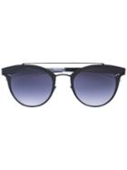Mykita - Margo Sunglasses - Unisex - Stainless Steel - One Size, Black, Stainless Steel