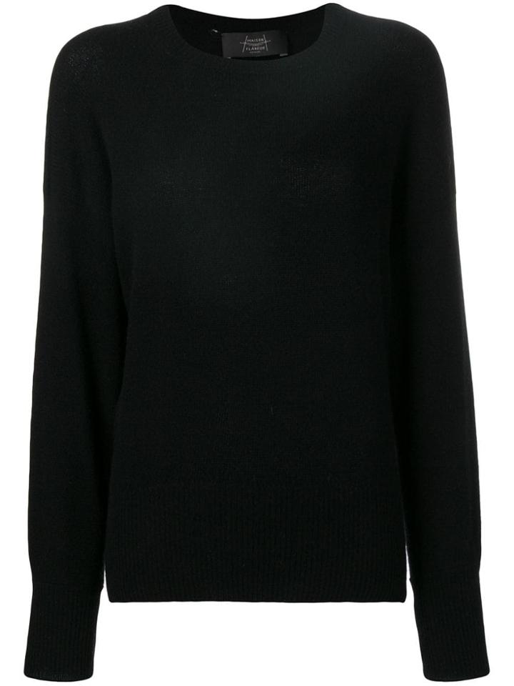Maison Flaneur Cashmere Jumper - Black