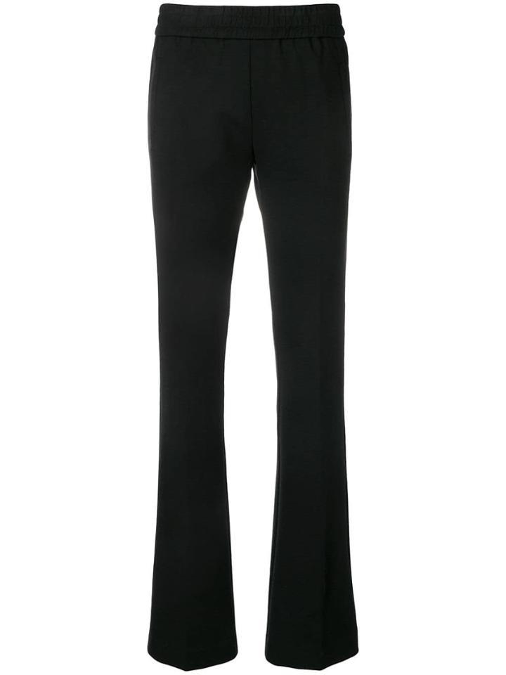 Twin-set Flared Track Pants - Black
