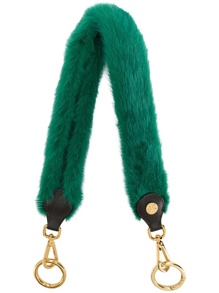 Simonetta Ravizza Furrissima Shoulder Strap - Green