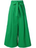 Krizia Super Flared Trousers - Green