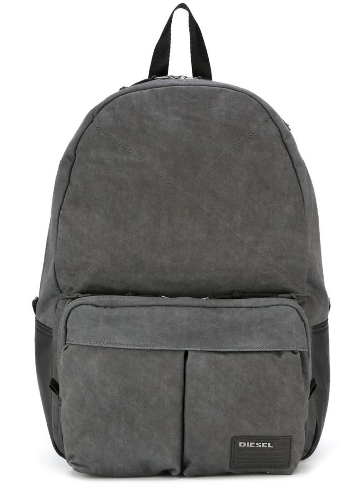 Diesel De Keep Backpack, Grey, Cotton
