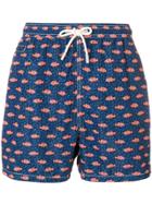 Mc2 Saint Barth Clownfish Print Swim Shorts - Blue