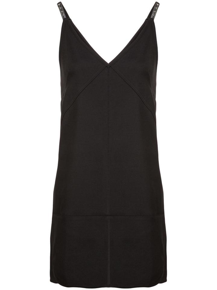 Helmut Lang Panelled Mini Dress - Black