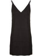 Helmut Lang Panelled Mini Dress - Black
