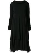 Giorgio Armani Vintage Layered Dress - Black