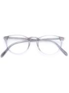 Oliver Peoples - 'riley-r' Glasses - Men - Acetate - One Size, Grey, Acetate