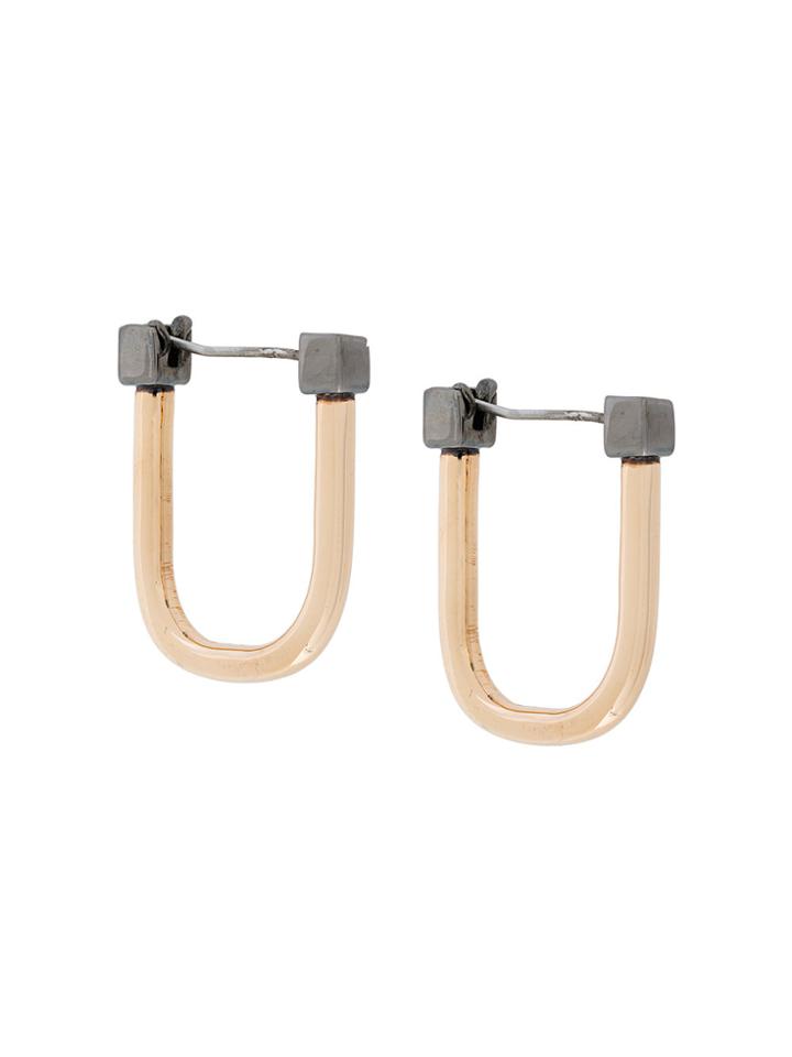 Uribe Willie Earrings - Metallic