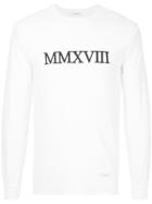 Blouse Mmxvii Sweatshirt - White