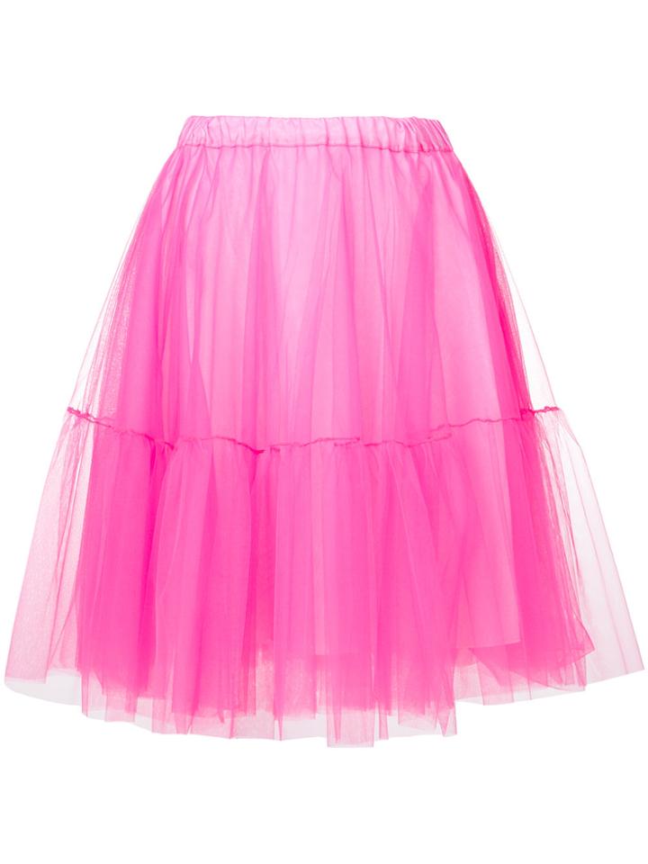 P.a.r.o.s.h. Tulle Skirt - Pink & Purple