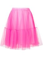 P.a.r.o.s.h. Tulle Skirt - Pink & Purple