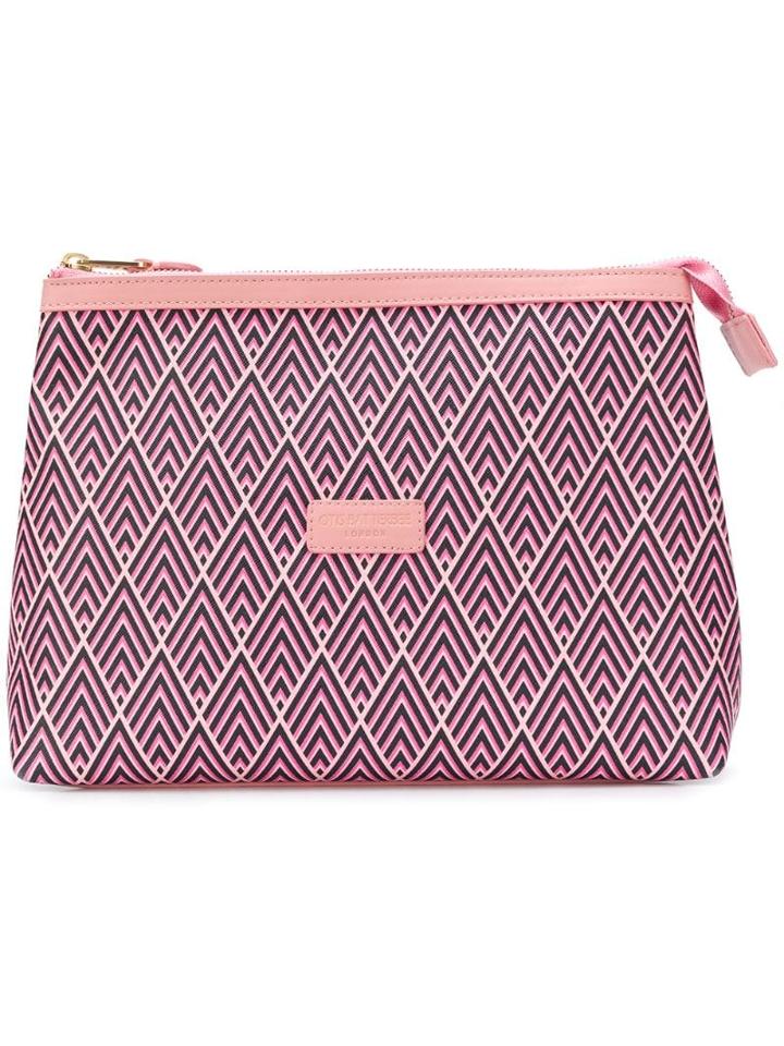 Otis Batterbee Redington Wash Bag - Pink