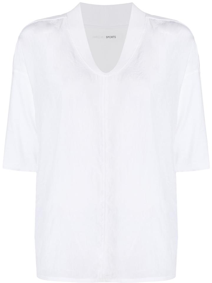 Marc Cain Zipped Colour Block Jacket - White
