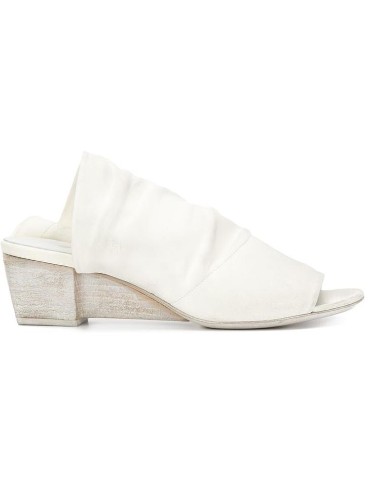 Marsèll Open-toe Mules, Women's, Size: 36, White, Leather