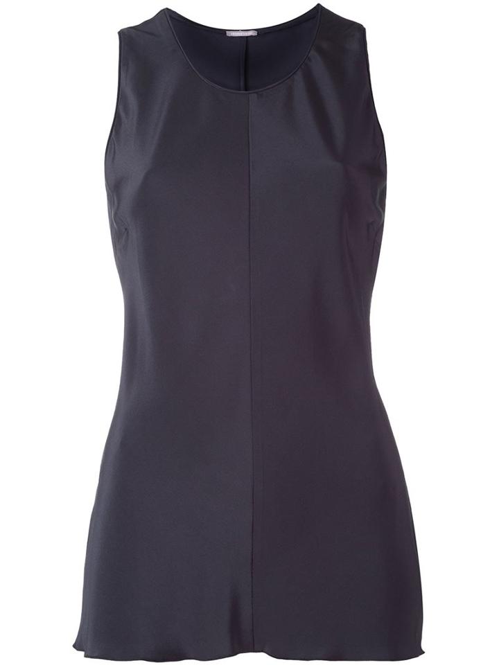 Hemisphere 'lydia' Top, Women's, Size: Medium, Grey, Silk
