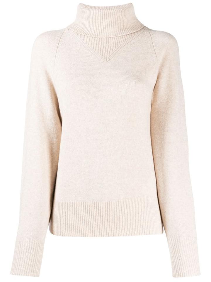 Joseph Roll Neck Sweater - Neutrals