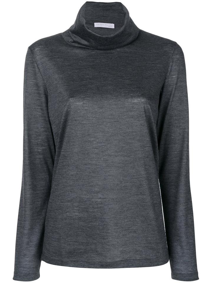 Fabiana Filippi - Roll-neck Jumper - Women - Wool - 44, Grey, Wool