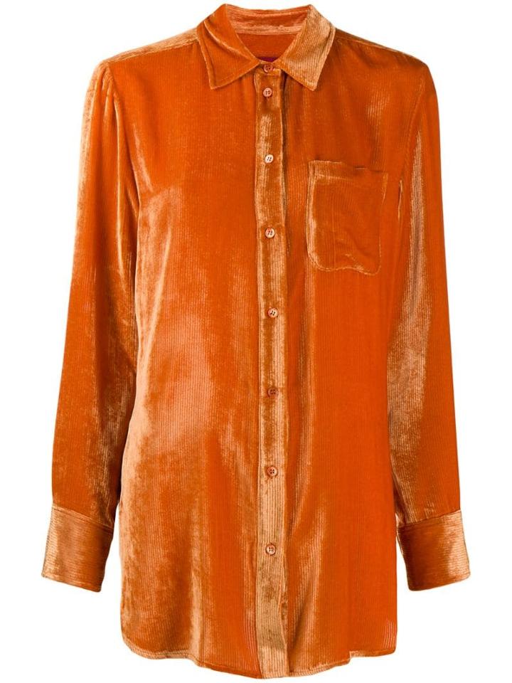 Sies Marjan Sander Cord Shirt - Orange
