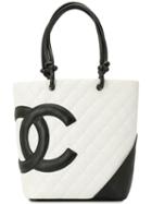 Chanel Pre-owned Cambon Line Hand Tote Bag - Black