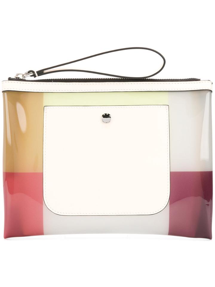Marni Colour Block Clutch - Multicolour
