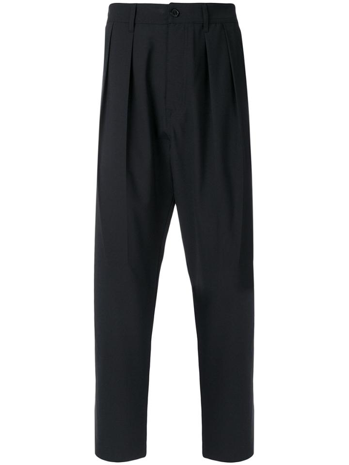 Diesel Black Gold Dropped Crotch Ankle Length Trousers