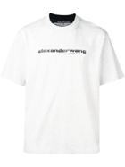 Alexander Wang Logo Print T.shirt - Grey