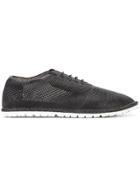 Marsèll Perforated Derby Shoes - Black