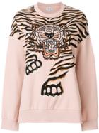 Kenzo Crawling Tiger Sweatshirt - Pink & Purple
