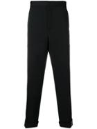 Y / Project Pleated Slim-fit Trousers - Black