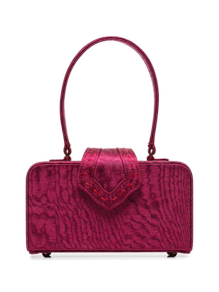 Mehry Mu Fey In The 50's Velvet Box Bag - Black