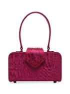 Mehry Mu Fey In The 50's Velvet Box Bag - Black